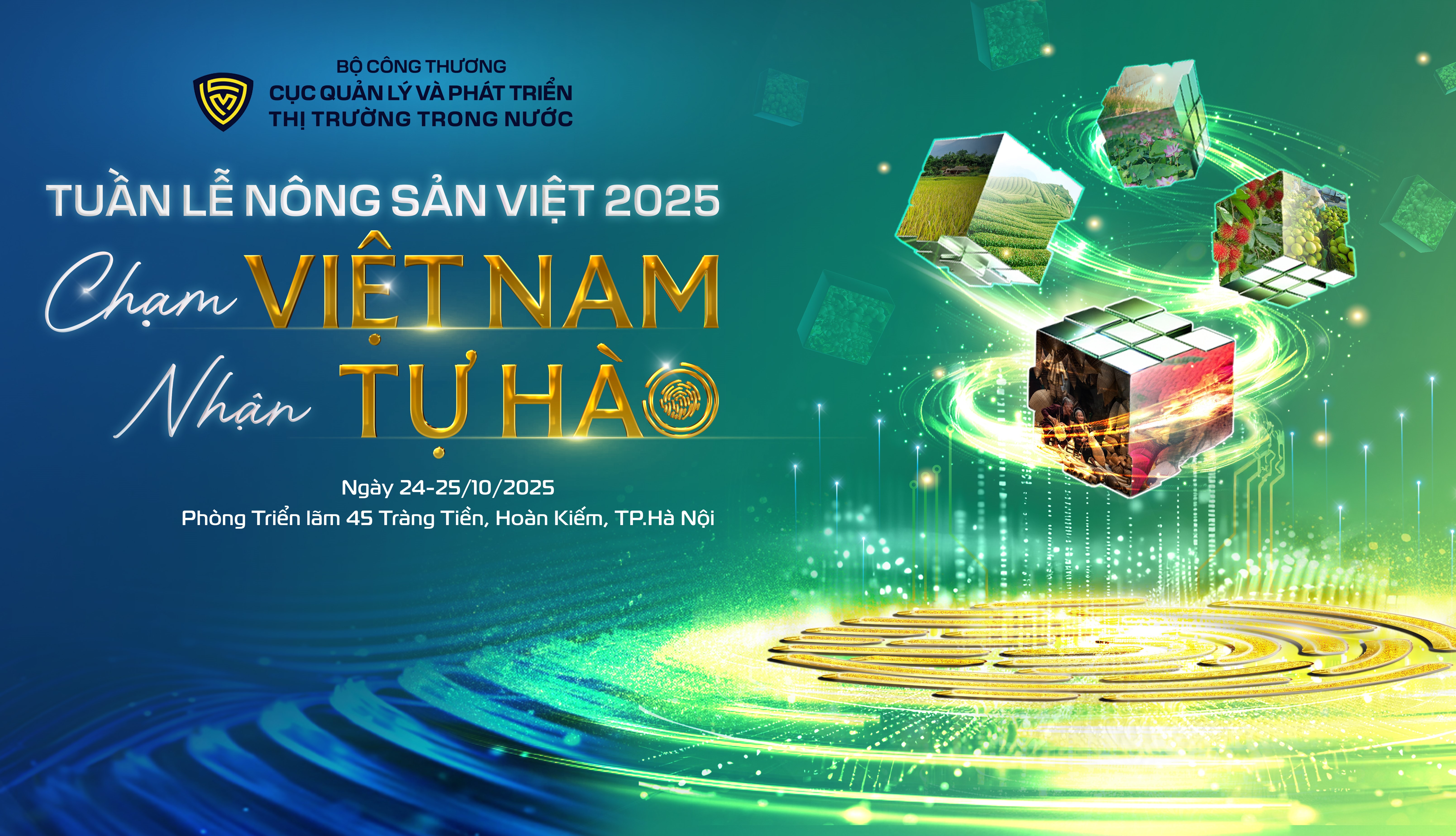 Sắp diễn ra Tuần lễ Nông sản Việt 2025 tại trung tâm Hà Nội
